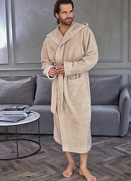 Szlafrok L&L 2104 M-2XL męski frota