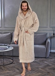 Szlafrok L&L 2104 M-2XL męski frota