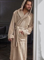 Szlafrok L&L 2104 M-2XL męski frota