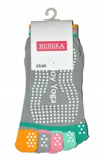 Stopki Rebeka 4006 Z Palcami Yoga ABS