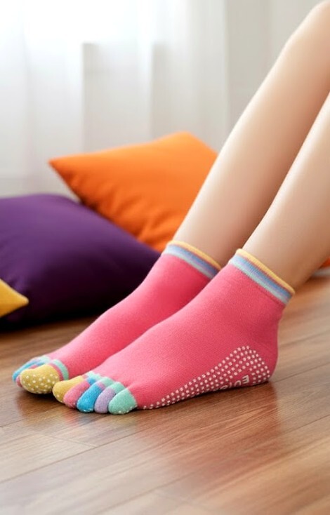 Stopki Rebeka 4006 Z Palcami Yoga ABS