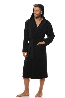 Szlafrok L&L 2104 3XL męski frota - zdjęcie 2