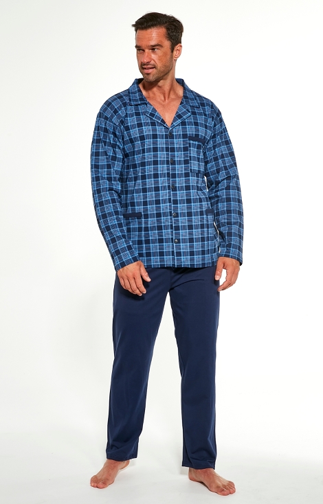 Piżama Cornette 114/48 654304 3XL-5XL męska rozpinana