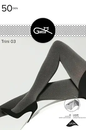 Rajstopy Gatta Trini wz.03 50 den 2-4 - zdjęcie 2