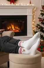 Skarpety Steven art.136 Świąteczne męskie 41-46