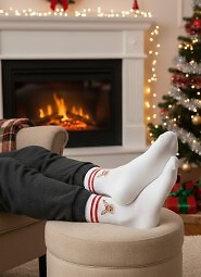 Skarpety Steven art.136 Świąteczne męskie 41-46