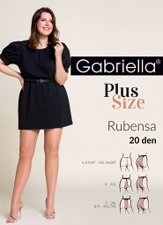 Rajstopy Gabriella 161 Rubensa Plus Size 20 den 8/9
