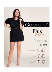 Rajstopy Gabriella 161 Rubensa Plus Size 20 den 8/9