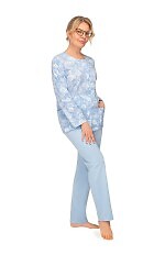 Piżama Martel Maria III 202 dł/r M-2XL damska rozpinana