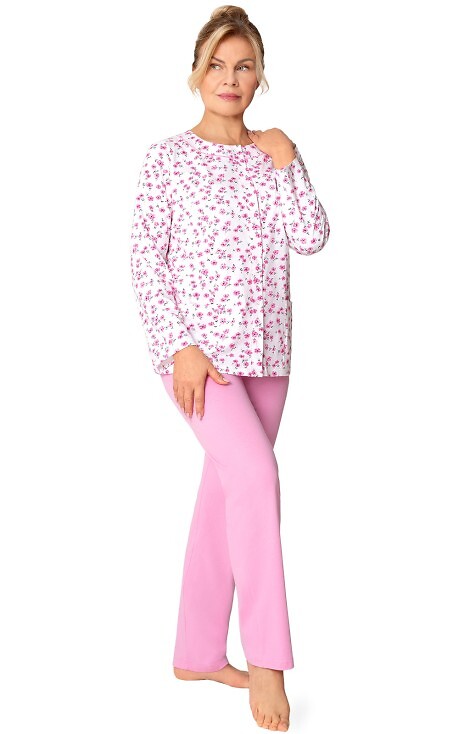 Piżama Martel Maria III 202 dł/r M-2XL damska rozpinana