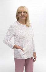 Piżama Martel Maria III 202 dł/r 3XL-4XL damska rozpinana