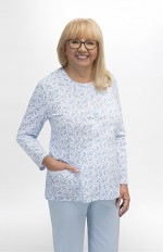 Piżama Martel Maria III 202 dł/r 3XL-4XL damska rozpinana