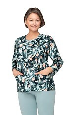 Piżama Martel Maria III 202 dł/r 3XL-4XL damska rozpinana