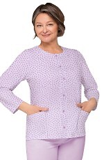 Piżama Martel Maria III 202 dł/r 3XL-4XL damska rozpinana
