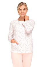Piżama Martel Maria III 202 dł/r 3XL-4XL damska rozpinana