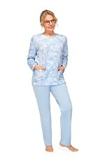 Piżama Martel Maria III 202 dł/r 3XL-4XL damska rozpinana