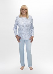 Piżama Martel Maria III 202 dł/r 3XL-4XL damska rozpinana