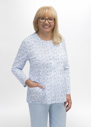 Piżama Martel Maria III 202 dł/r 3XL-4XL damska rozpinana