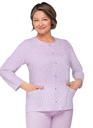 Piżama Martel Maria III 202 dł/r 3XL-4XL damska rozpinana