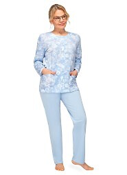 Piżama Martel Maria III 202 dł/r 3XL-4XL damska rozpinana