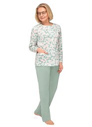 Martel Maria III 202 long sleeve pajama 3XL-4XL women's button-up