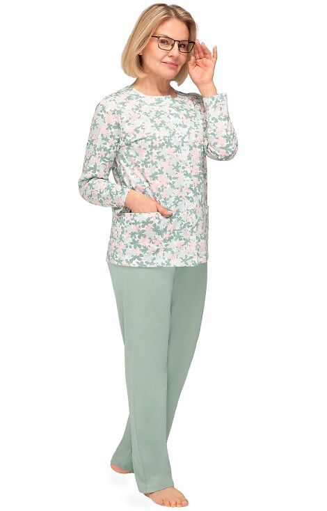 Martel Maria III 202 long sleeve pajama 3XL-4XL women's button-up