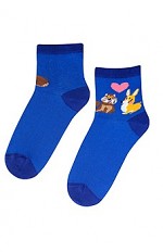 Gatta W84.01P Woman Casual Valentine's Day Socks 36-41