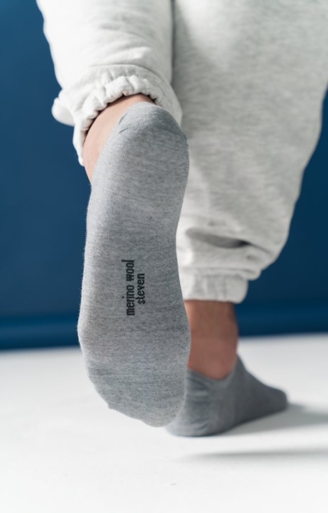 Stopki Steven art.130 Natural Merino Wool męskie 41-46