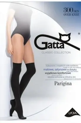 Zakolanówki Gatta 3744 Parigina 300 den - zdjęcie 2