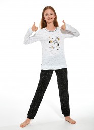 Piżama Cornette Kids Girl 958/156 Star dł/r 86-128