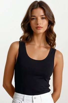 Koszulka Eldar Clarissa czarna sz/r 2XL-3XL