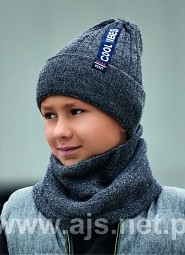 Czapka AJS 44-553 chłopięca