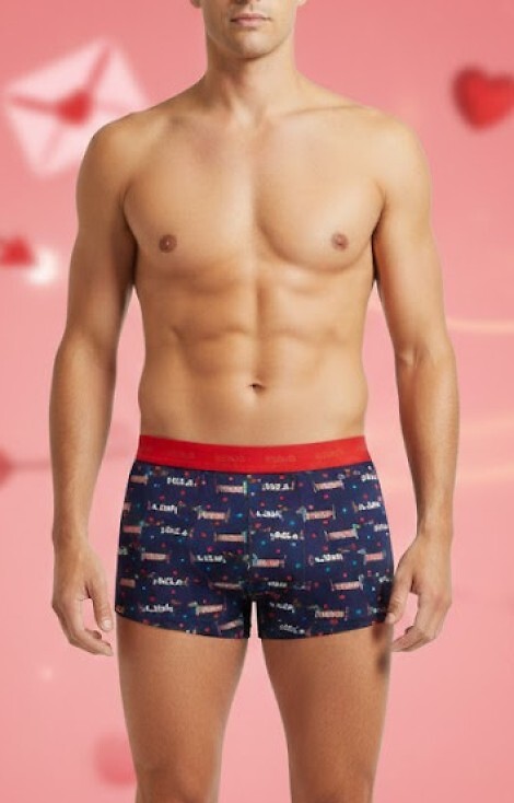 Bokserki Redo 1BE-814 Walentynkowe M-2XL