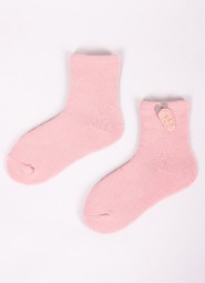 Skarpety YOCLUB SKF-0008G Frotte Girl z elementem 3D 17-30