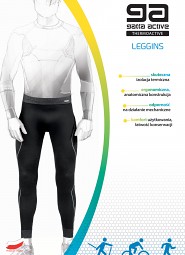 Legginsy Gatta 44017 Blanc Basic Thermoactive M-3XL