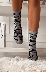 Skarpety Milena 0200 Zebra 37-41