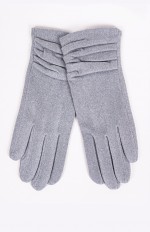 Rękawiczki YO! RES-0155K Marszczone
