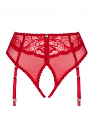 Figi Obsessive Dagmarie Garter Panties z paskami XS-2XL