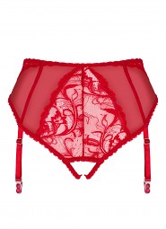Figi Obsessive Dagmarie Garter Panties z paskami XS-2XL