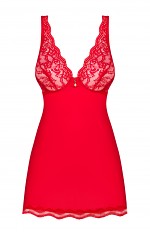 Koszula Obsessive Luvae Babydoll Red S-XL