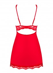 Koszula Obsessive Luvae Babydoll Red S-XL