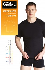 Koszulka Gatta 43028 Keep Hot T-Shirt 01 Men M-2XL