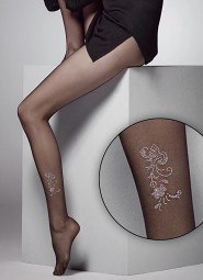 Rajstopy Veneziana Cleo Lurex 20 den 2-4