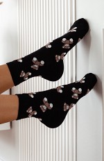 Skarpety Milena 0200 Pluszowe Misie 37-41