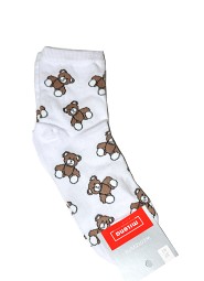 Skarpety Milena 0200 Pluszowe Misie 37-41