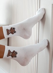 Skarpety Milena 0200 Pluszowy Miś 37-41