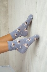 Skarpety Milena 0200 Pieski 37-41