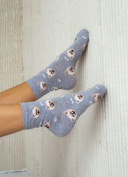 Skarpety Milena 0200 Pieski 37-41