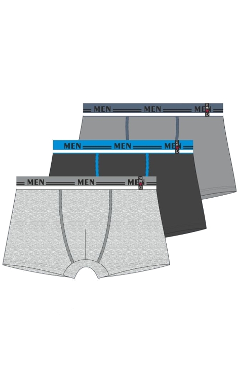 Bokserki Redo Gładkie Bambus męskie M-3XL