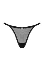 Stringi Obsessive Celia Noir Thong XS-2XL